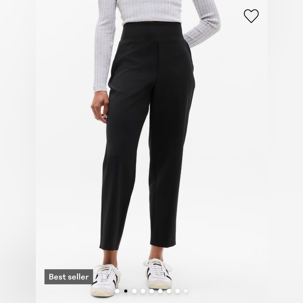 Athleta Endless Pants with Satin Stripe